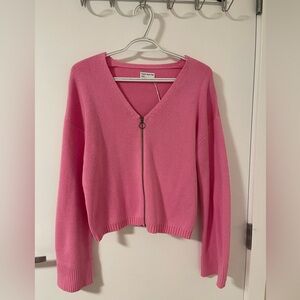 Pink Frank and Oak Sweater, Size S